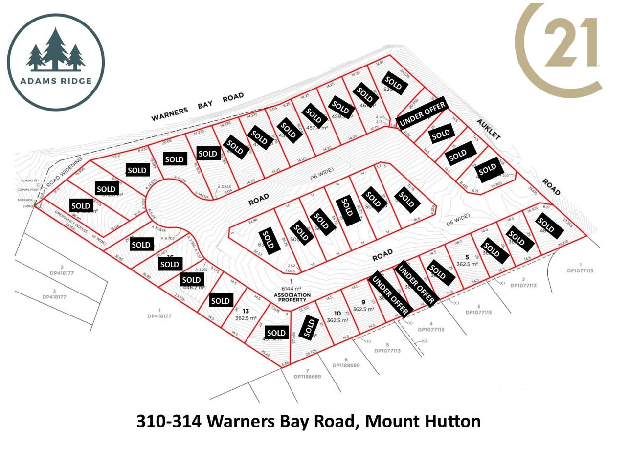 [Land for Sale] Adams Ridge Estate, Mount Hutton OpenLot